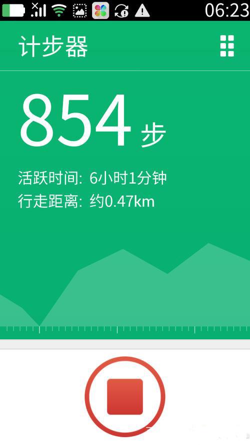 手机上显示走路步数
