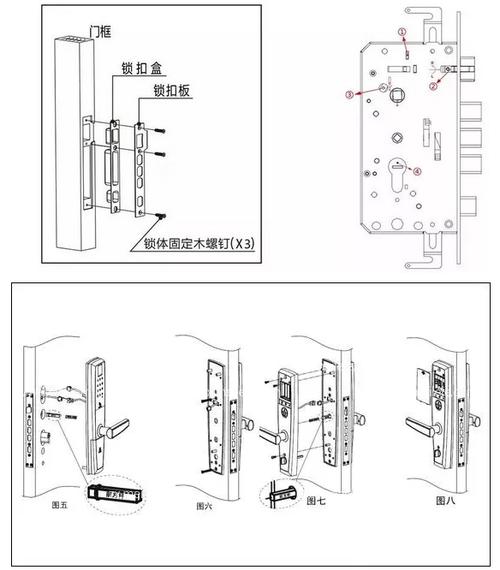 安装指纹锁视频