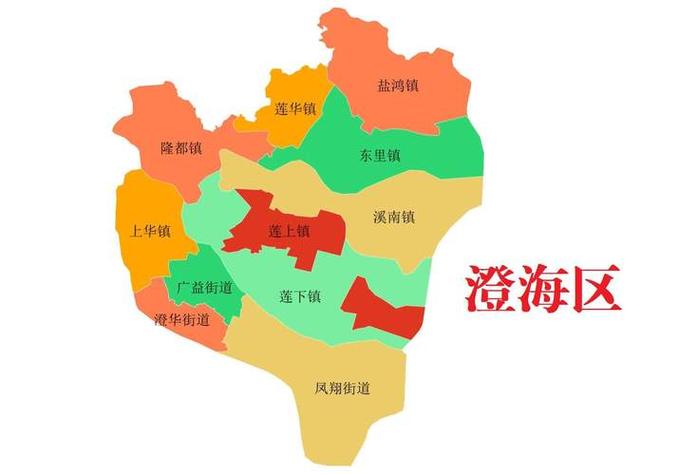 汕头市澄海区地图全图