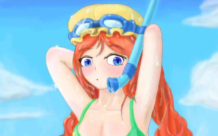 荒野乱斗女角色泳衣