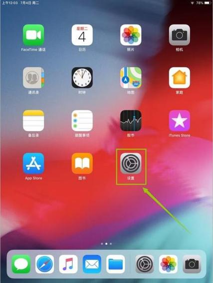 ipad隐私设置在哪里