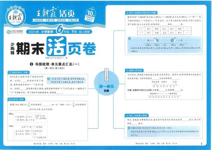 王朝霞数学六上人教版