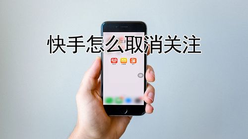 快手一键取关