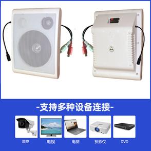 监控可以接外接喇叭吗