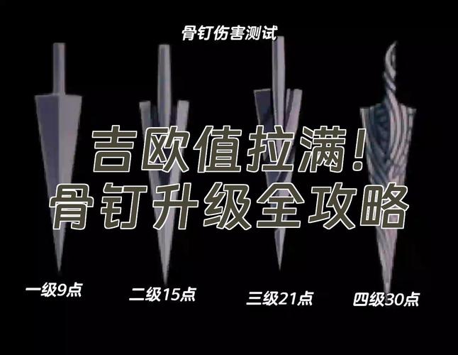 骨钉升级说明