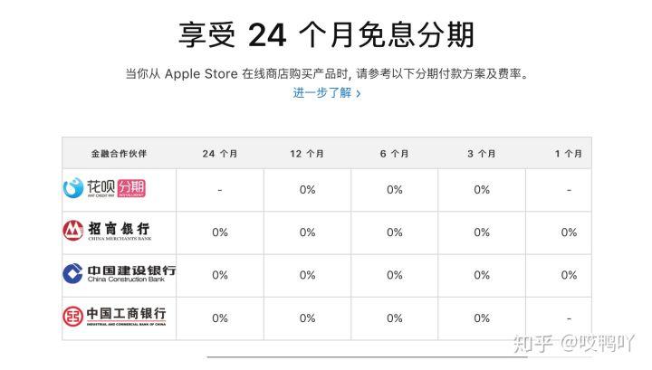 苹果手机怎么分期付款24期免息