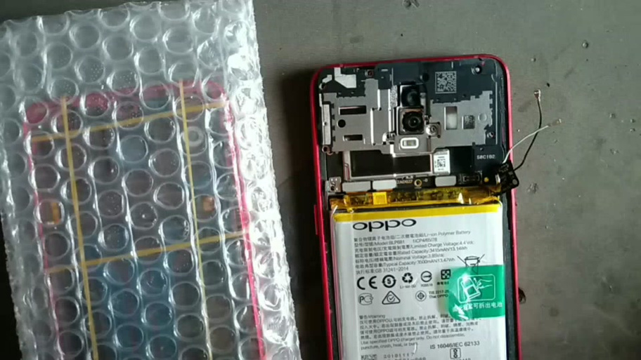 oppor17拆机换屏视频