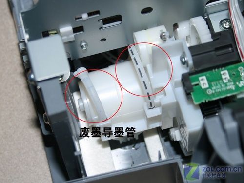 佳能打印机内部结构图