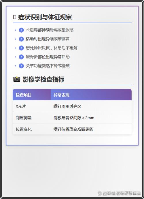 怎么知道内固定松动