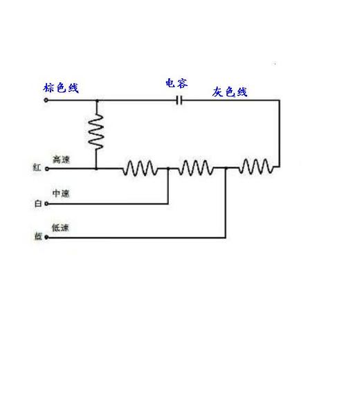 电风扇5线接线图解