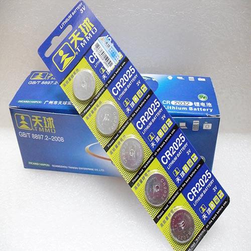 cr2025纽扣电池