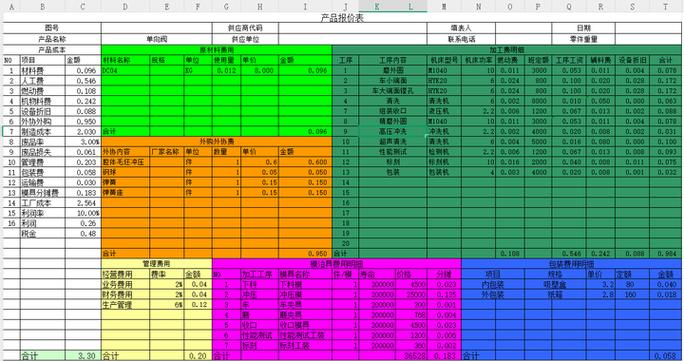 机加工报价计算软件