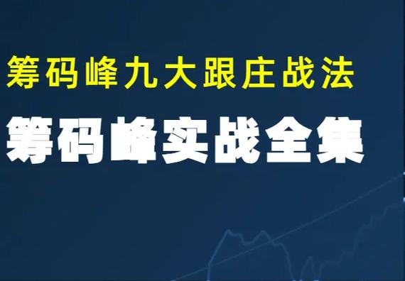 筹码峰战法最全详解