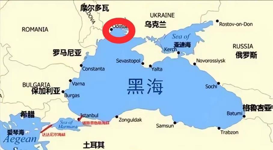 敖德萨的地理位置