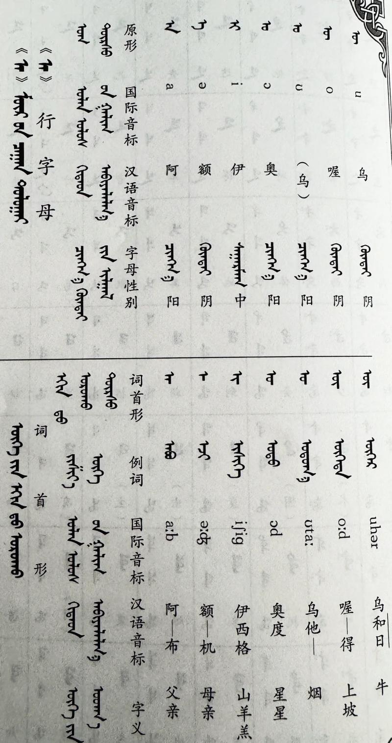 蒙语翻译中文在线