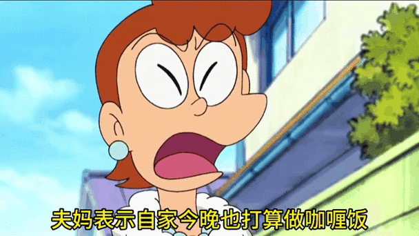 大雄妈妈和小夫妈妈厨艺大比拼