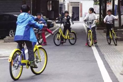 小孩骑共享单车事件