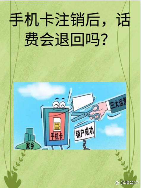 注销卡话费能退吗