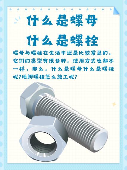螺丝和螺母的区别