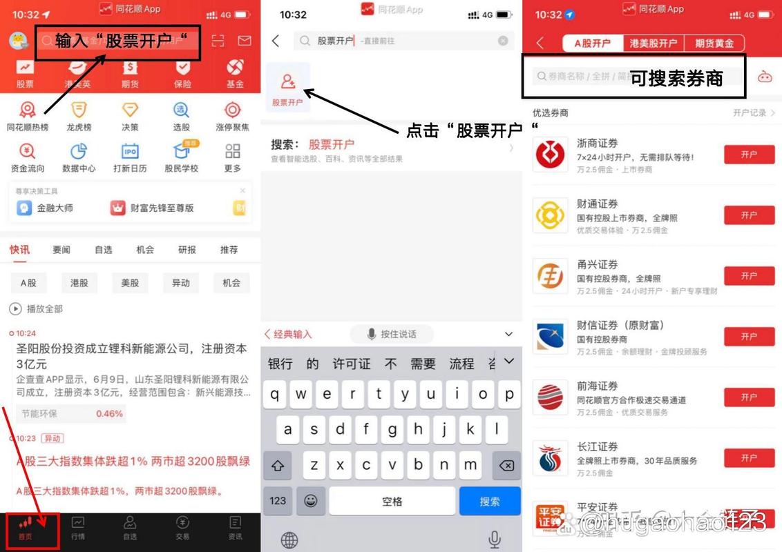 同花顺怎么多账户一密码同步登录