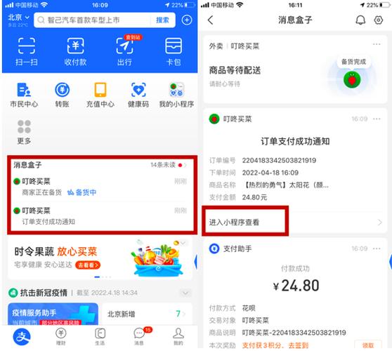 支付宝已订阅的项目在哪里看