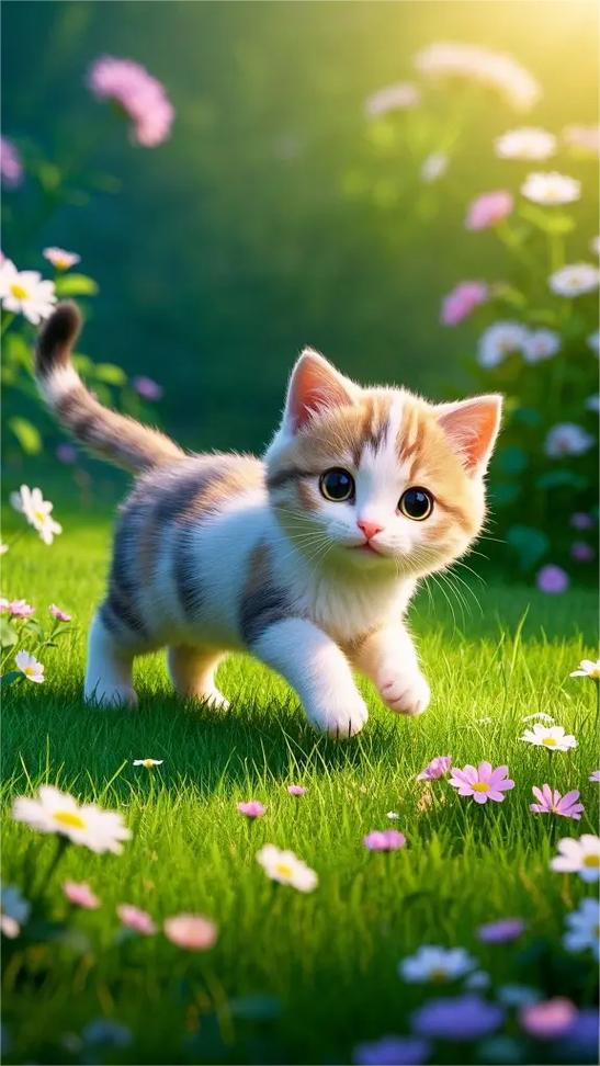呆萌猫咪