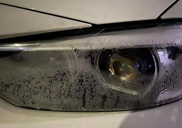 大灯有水珠快速处理方法