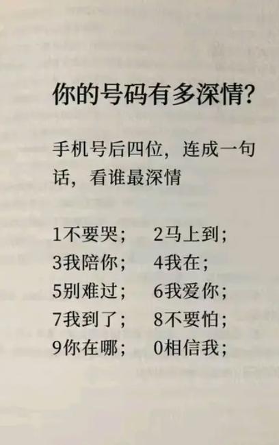 没有编号的爱情暗示什么意思