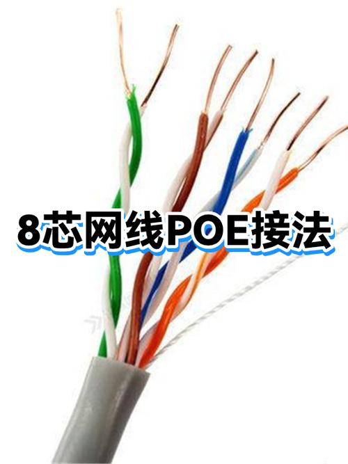 监控摄像头网线接线图