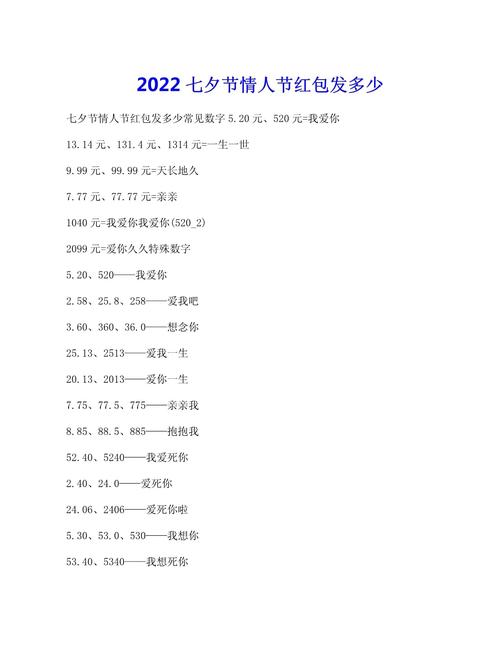 红包发多少