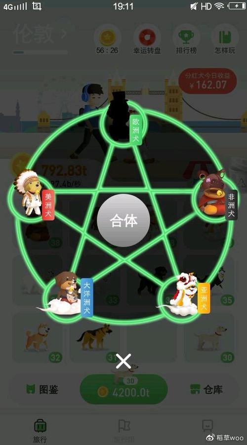 旅行世界全球分红犬