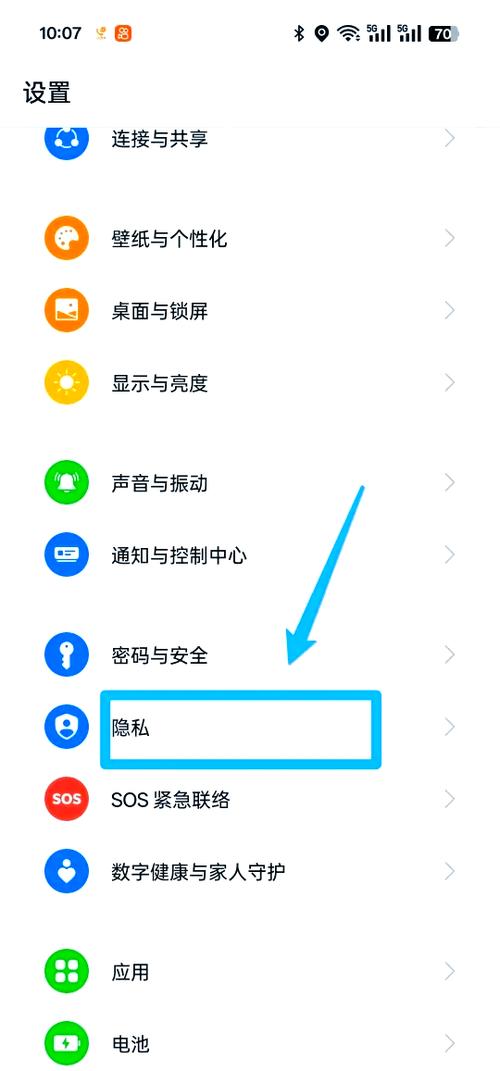 如何设置手机隐私保护