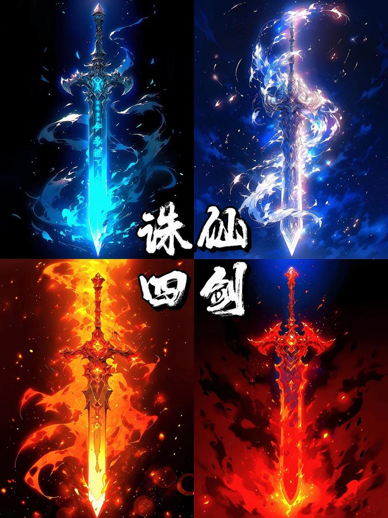 诛仙剑四大仙剑