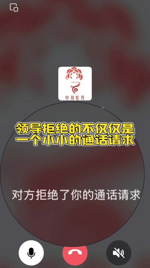 对方拒绝了你的语音