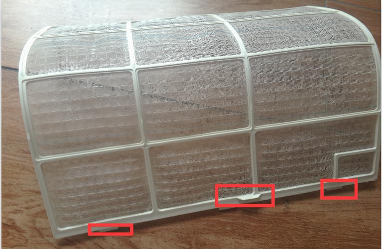 美的空调过滤网怎么拆视频