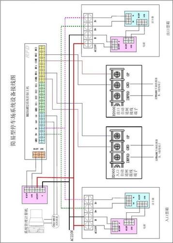 道闸接线图6种方法