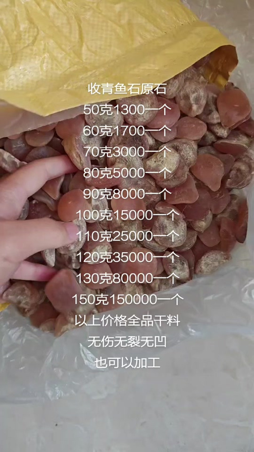 青鱼石图片及价格