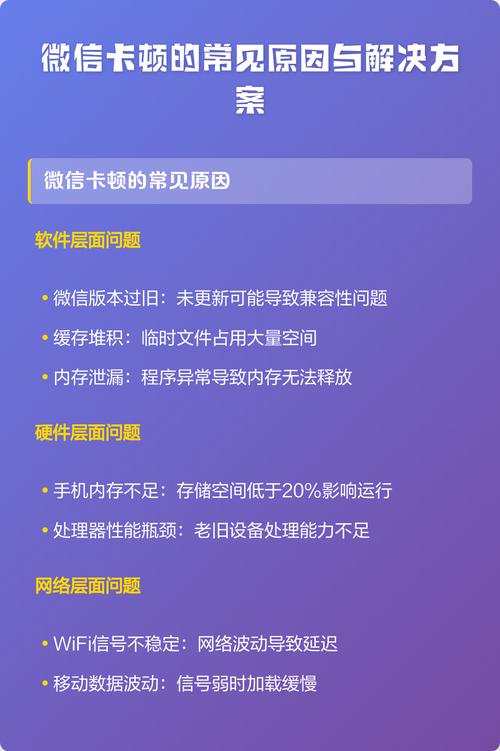 微信卡顿原因分析