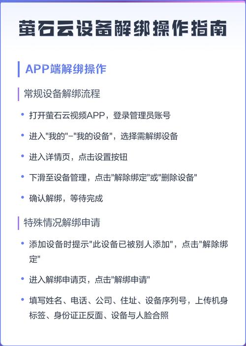 萤石云找不到原主人怎么解绑