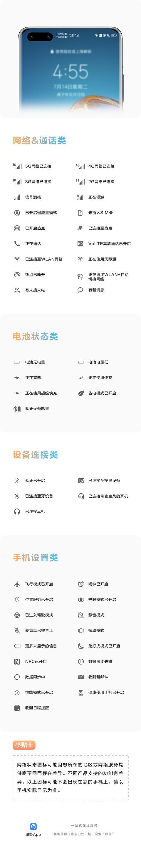 华为顶部状态栏消失