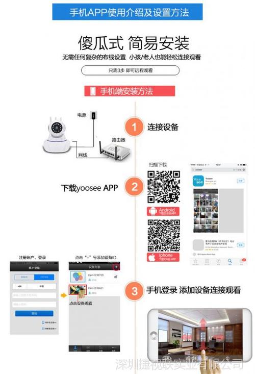 连接摄像头怎么连接手机