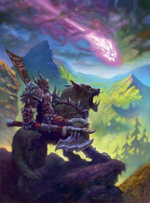 魔兽世界怀旧服霜狼坐骑