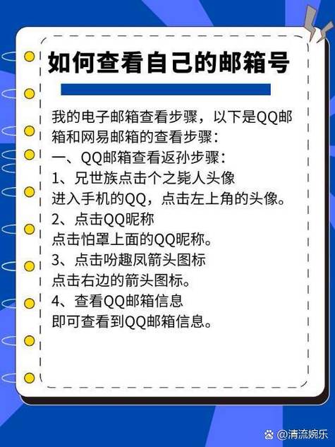查找自己的电子邮箱