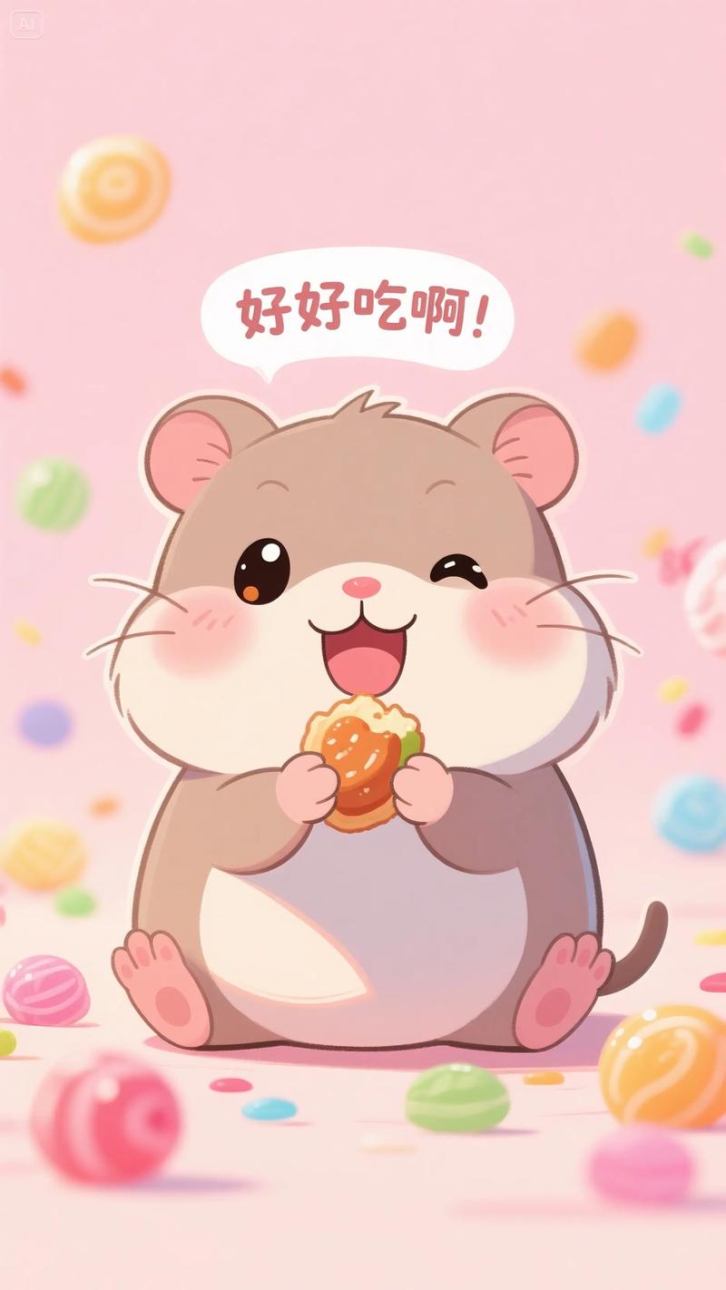 小仓鼠表情包一套