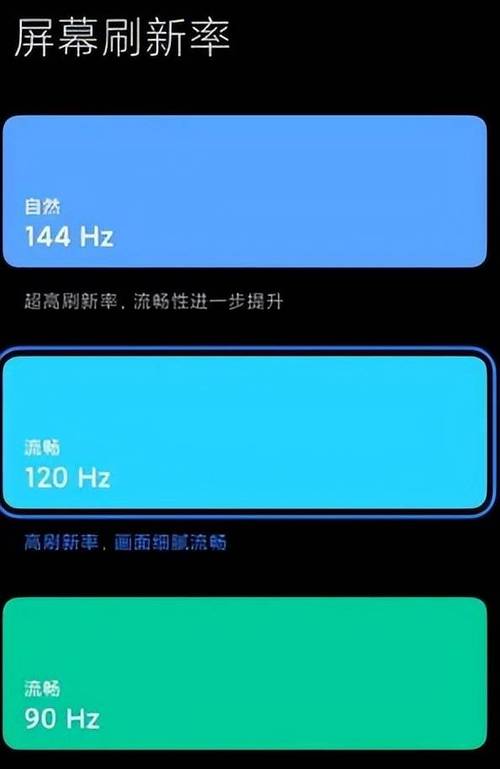 刷新率