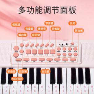37个琴键电子琴各个调的位置