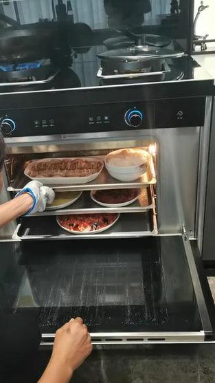 美大集成灶蒸箱的用法