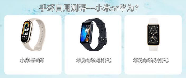 华为手环8和小米手环8对比