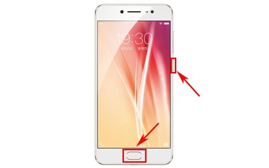 vivox7三指截屏