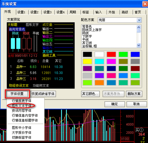 通达信窗口大小调整